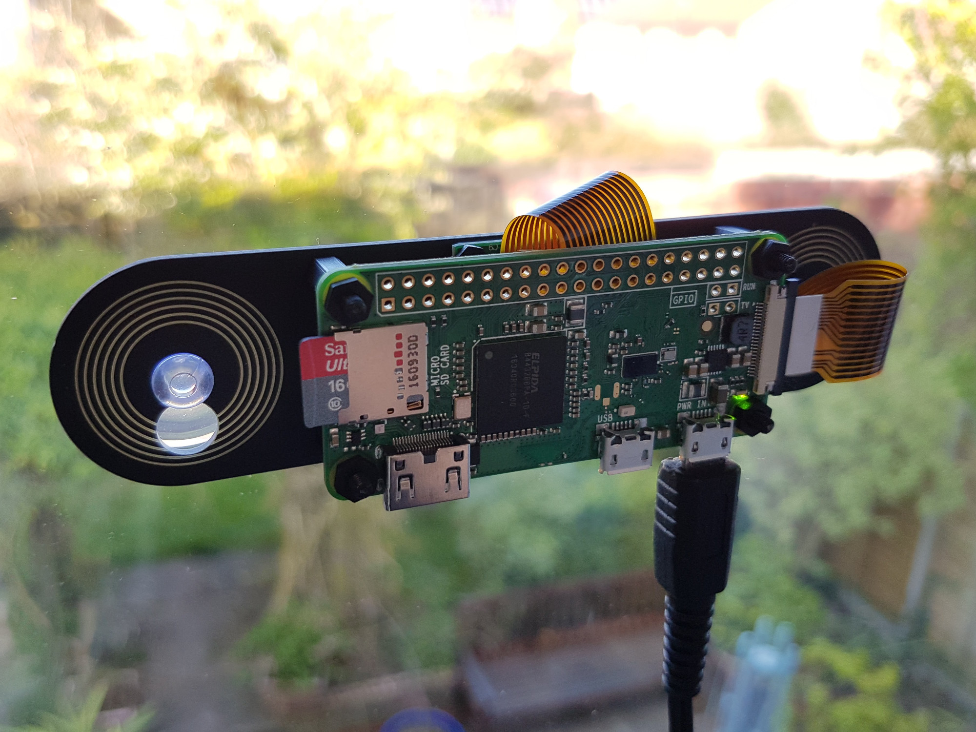 Raspberry Pi Zero W CCTV Camera with 