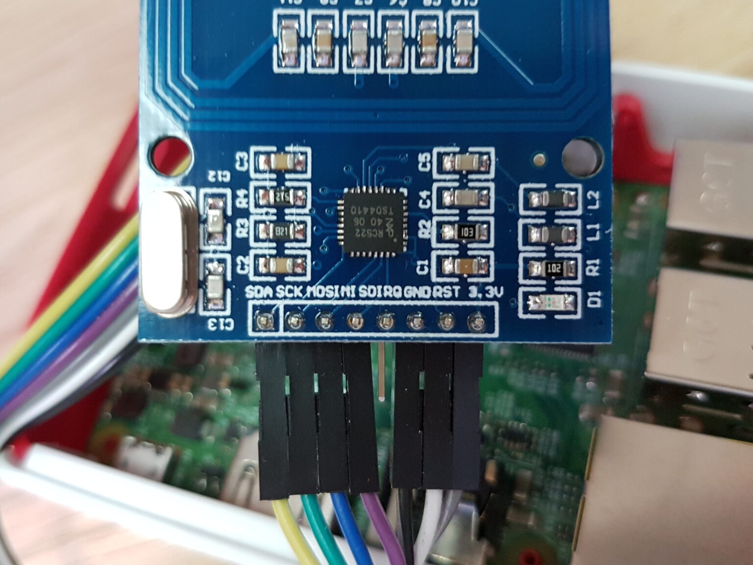 RC522 RFID Tag Reading With The Raspberry Pi - Raspberry Pi Spy