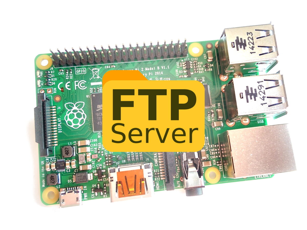 linux raspberry pi ftp server